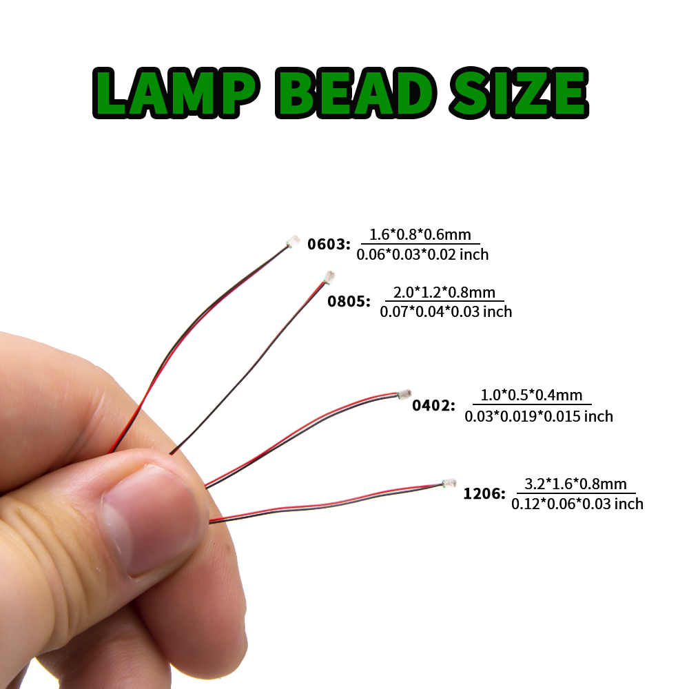 Diy Electronics Project Kit - 10 sztuk/zestaw Mikro LED Lampki Chipowe