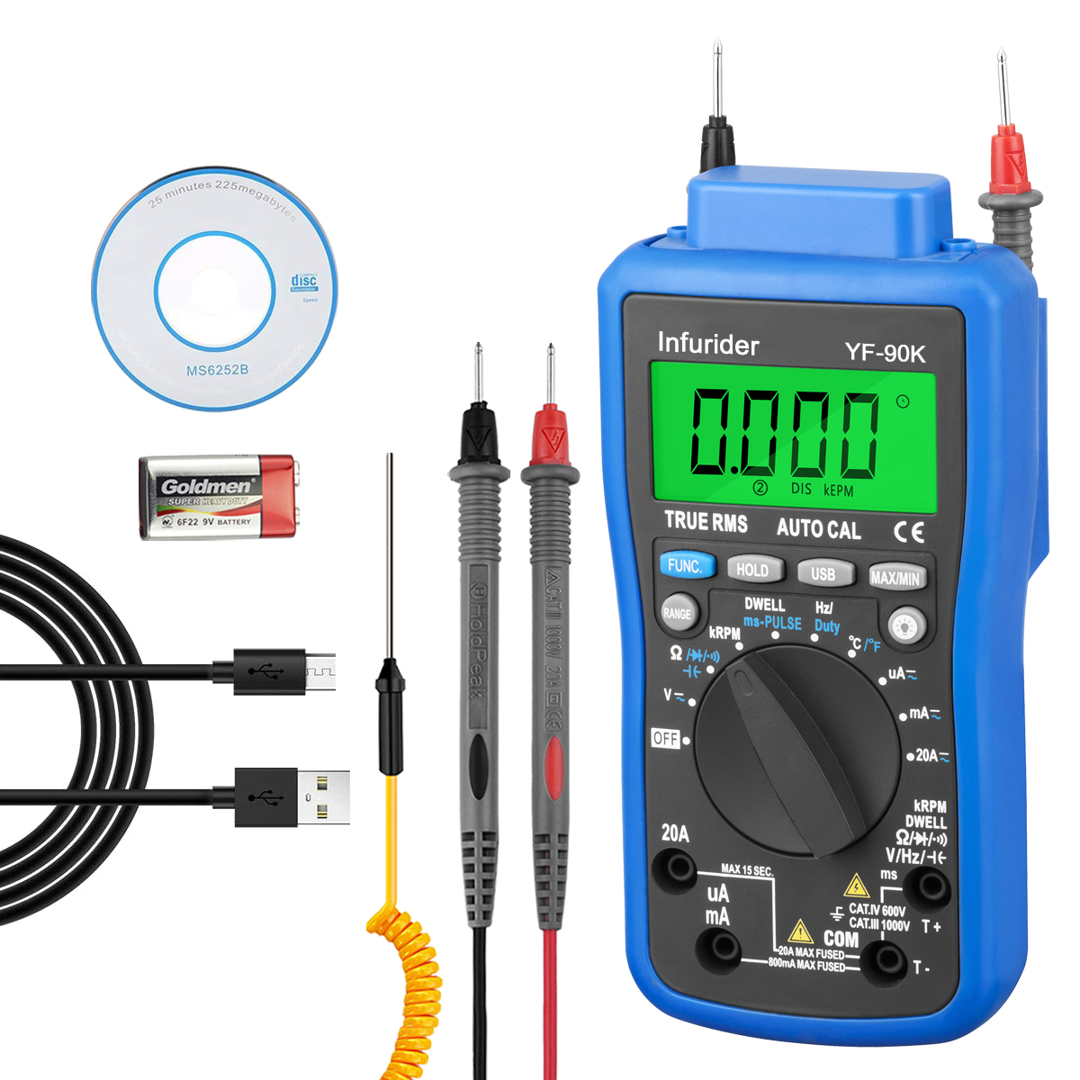 HoldPeak HP-90K Tester analiza – Logic Analyzer Usb recenzja i cena