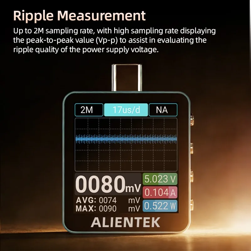 ALIENTEK C2 – tester z kolorow – Logic Analyzer Usb recenzja i cena