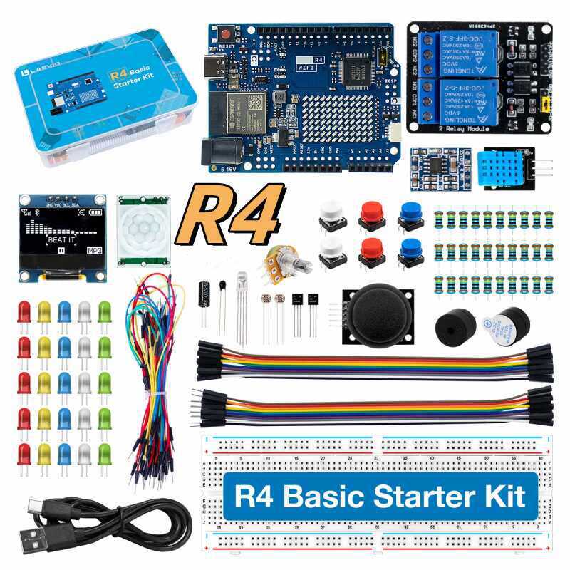 Zestaw startowy UNO R4 z obsłu – Diy Electronics Learning Kit recenzja i cena