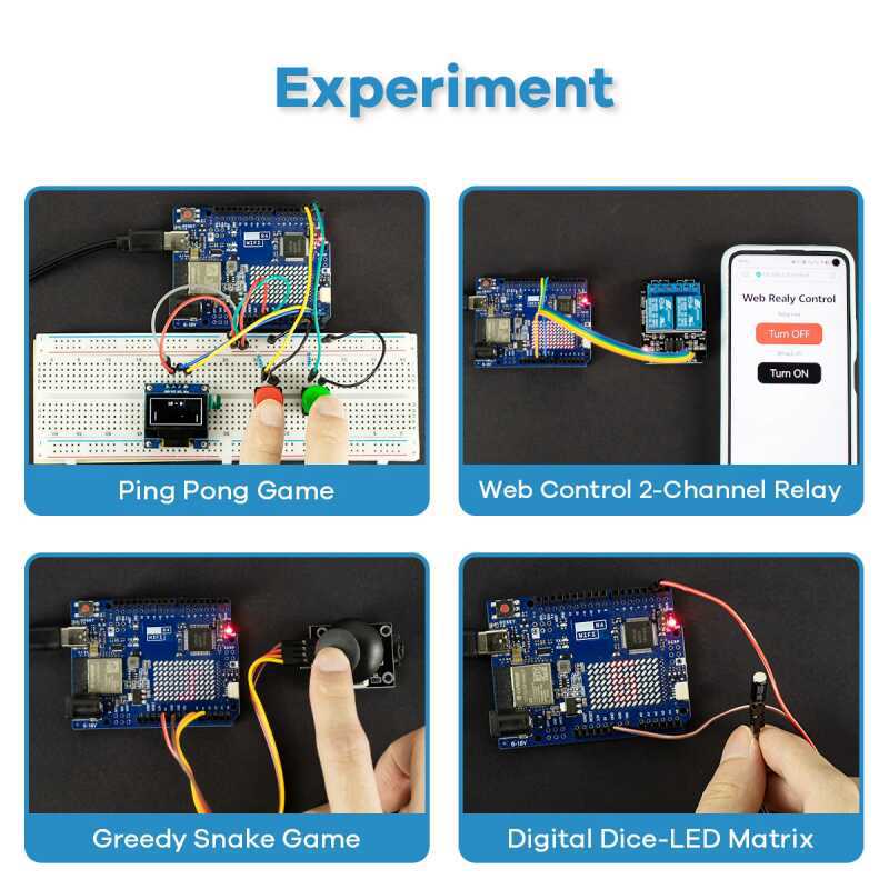 Zestaw startowy UNO R4 z obsłu – Diy Electronics Learning Kit recenzja i cena