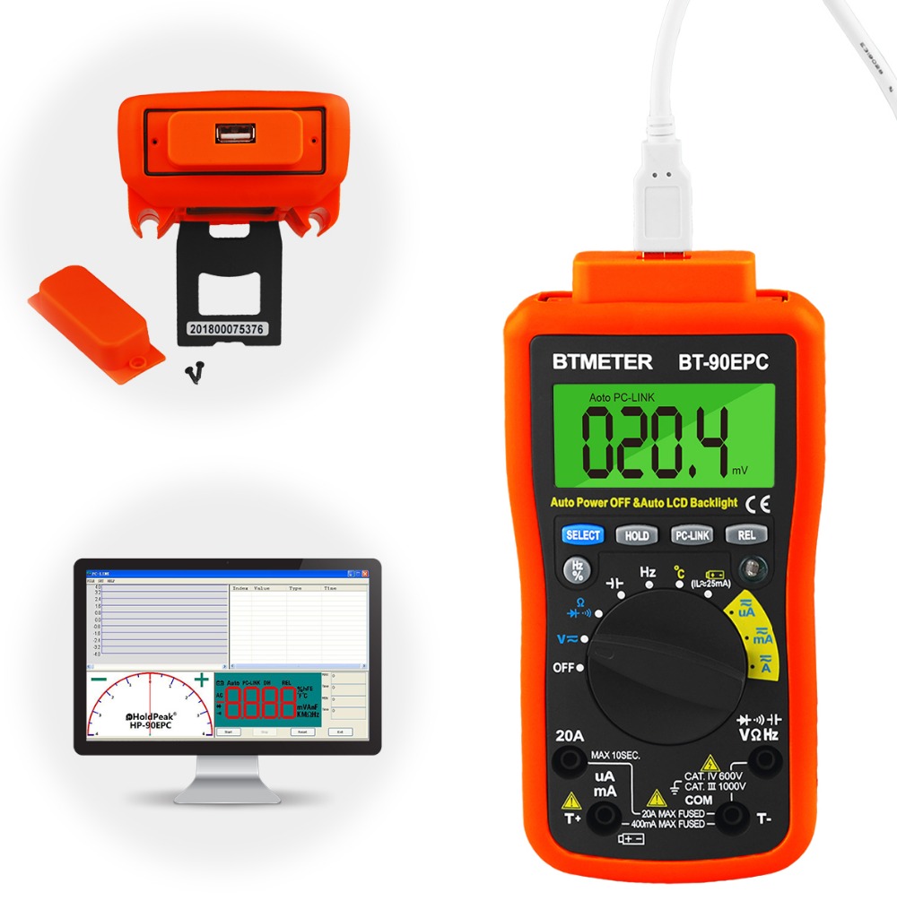 BT-90EPC cyfrowy multimetr aut – Logic Analyzer Usb recenzja i cena