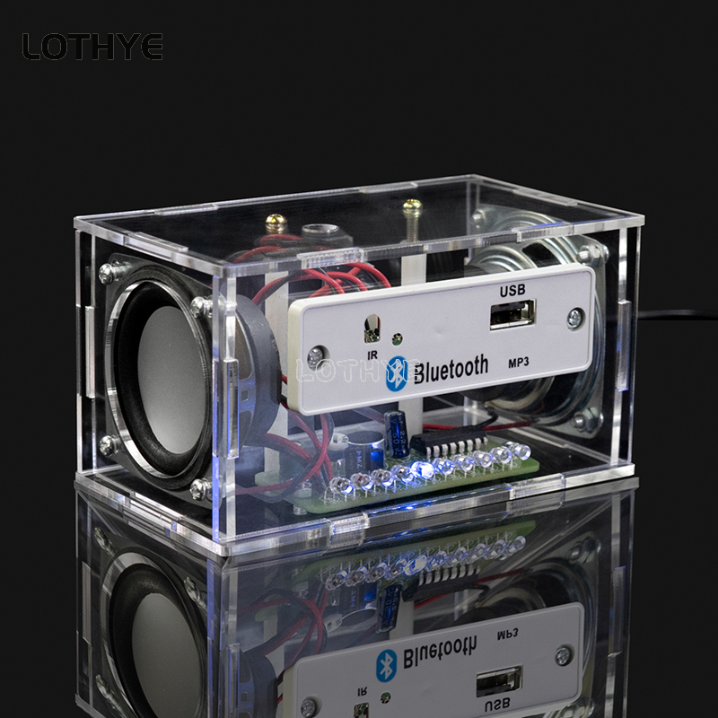 Mini podwójny głośnik Bluetoot – Diy Audio Electronics Kit recenzja i cena